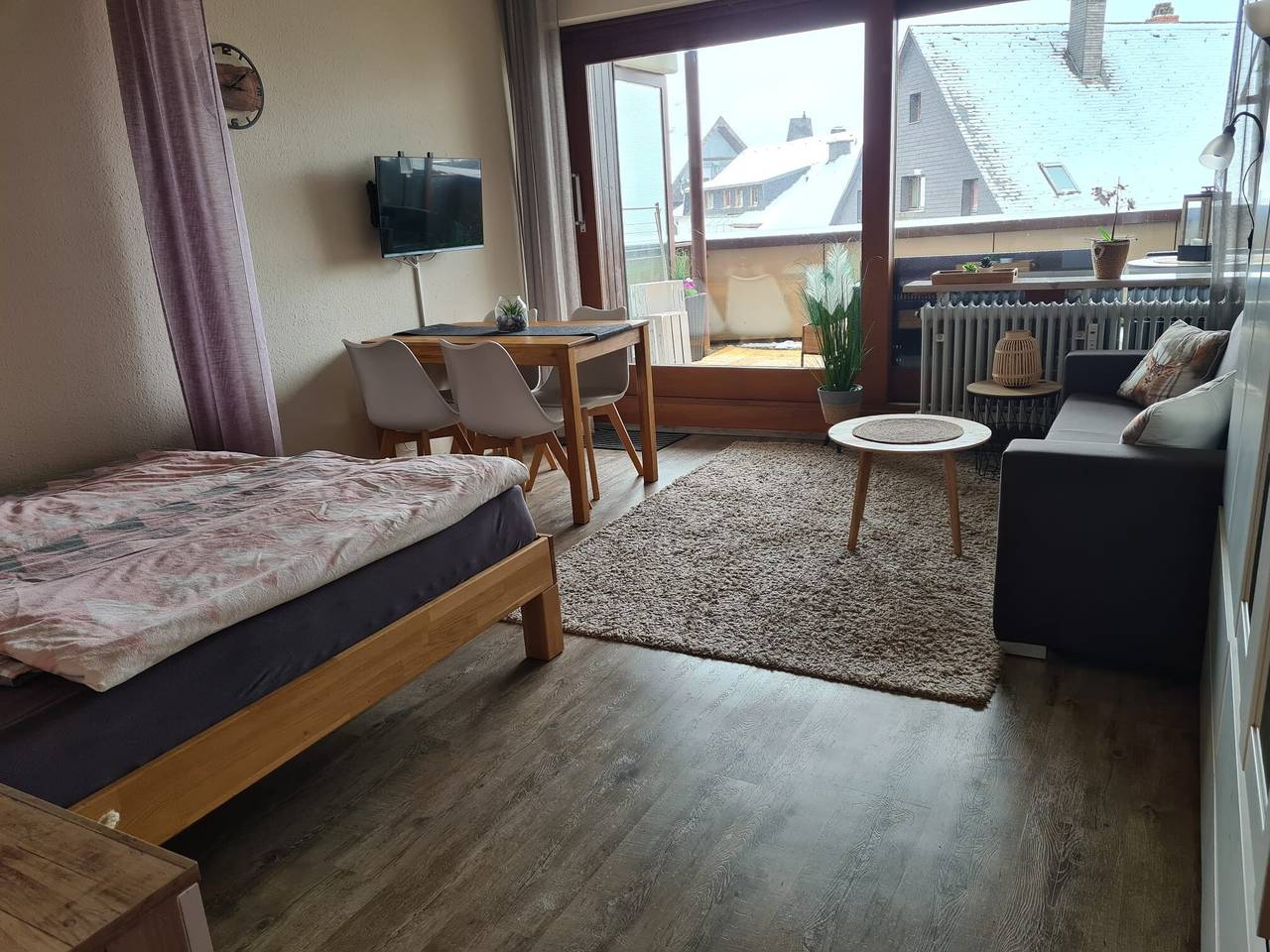 Ganze Wohnung, Apartment Schwarzwald Heimat mit Terrasse, Pool, Sauna und Fitness in Schönwald, Südschwarzwald