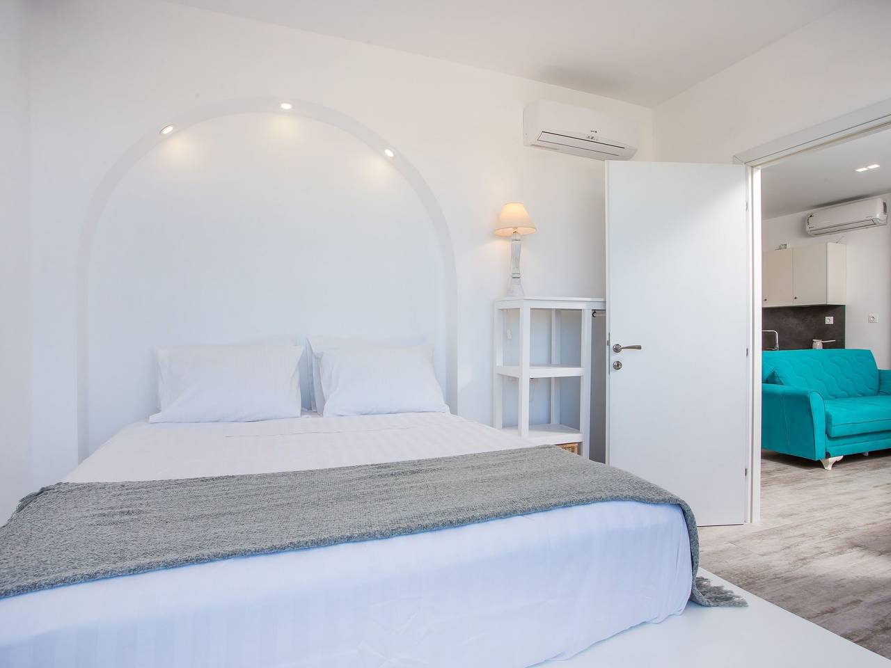 Appartamento intero, Ammos Apartment - in neu gebautem Designerhaus in spiaggia di Faliraki, Faliraki