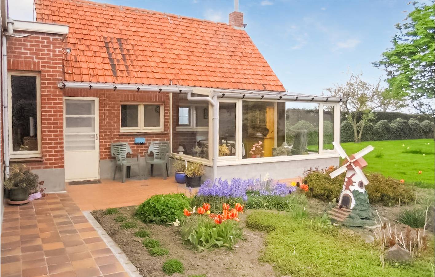 Ferienhaus für 6 Personen mit Terrasse in Merkem, Houthulst