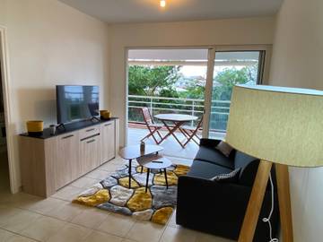 Gîte pour 2 personnes, avec terrasse à Les Trois-Îlets