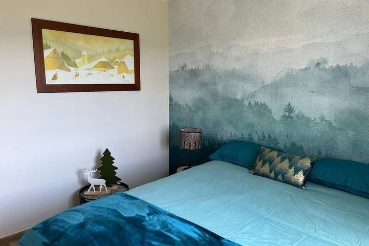 Gîte pour 4 personnes à Les Grangettes - 2