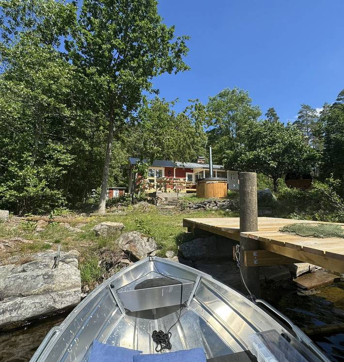 Ferienhaus für 5 Personen, mit Sauna und Seeblick sowie Terrasse und Garten, mit Haustier in Hultsfreds und Umgebung - 3
