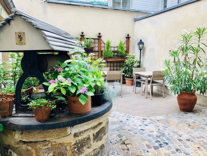 Hôtel pour 2 personnes, avec terrasse et jardin
