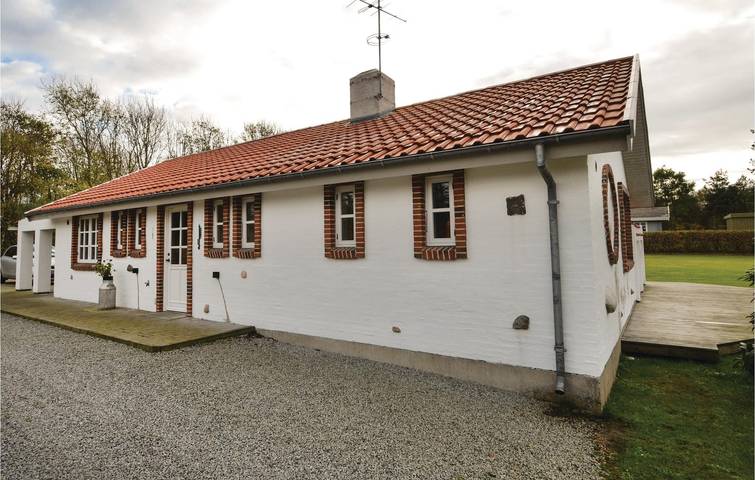 Ferienhaus für 6 Personen mit Terrasse in Ålbæk Strand, Limfjord in Westjütland