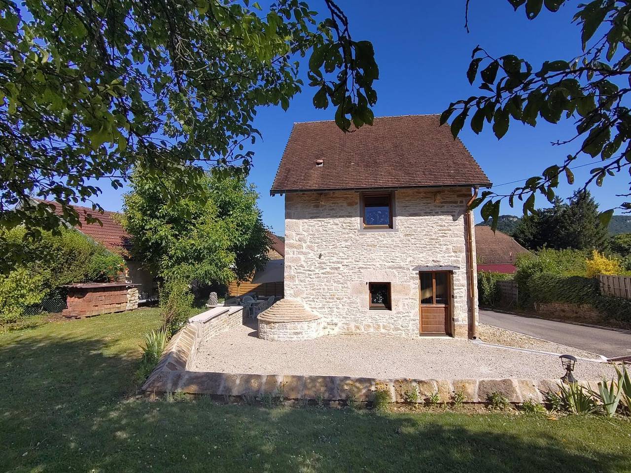 Gîte für 4 Personen mit Terrasse in Cléron, Doubs