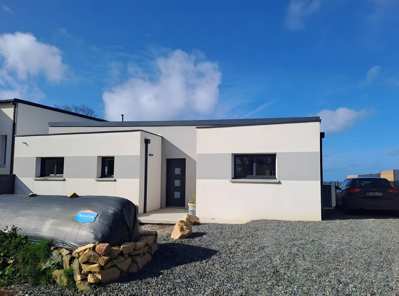 Maison "Ty glas mor" - vista al mar en la Costa de Granito Rosa in Trévou-Tréguignec, Costa de granito rosa