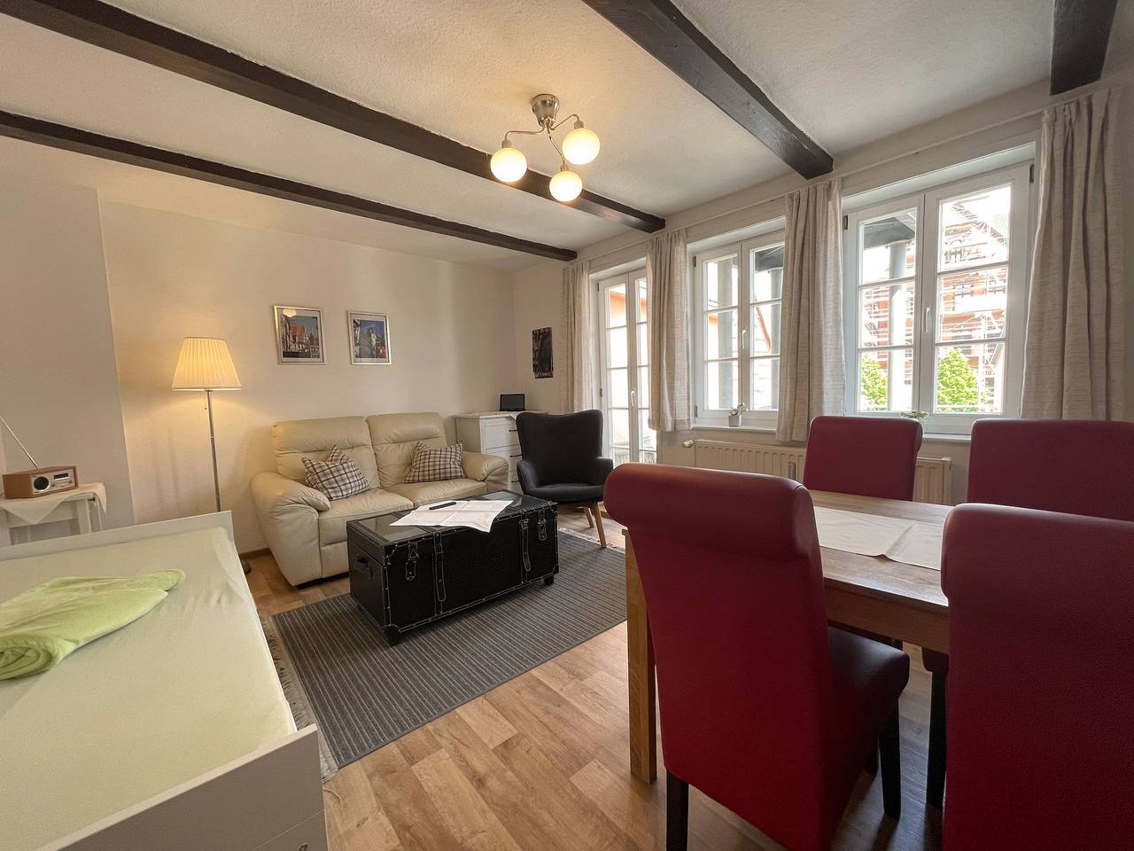Ganze Ferienwohnung, Apartment mit Dachterrasse in Quedlinburg, Harzvorland