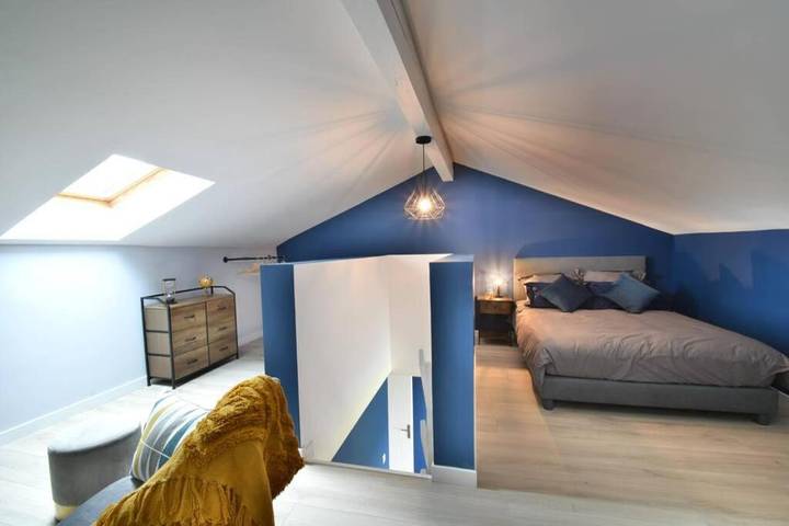 Maison de vacances pour 2 personnes, avec vue ainsi que jardin et piscine