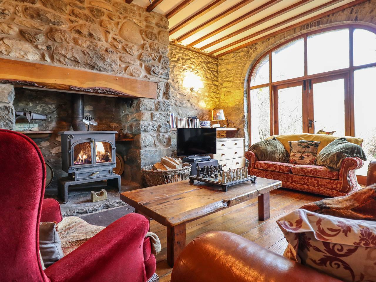 The Old Granary in Henryd, Snowdonia