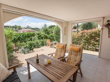 Ferienwohnung für 3 Personen, mit Garten in Sainte-Maxime