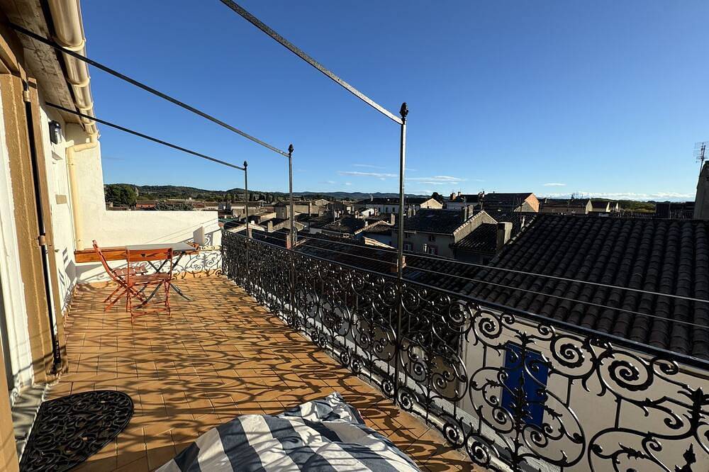 Appartement entier, N°4 - Vue Cité médiévale in Carcassonne, Région de Carcassonne