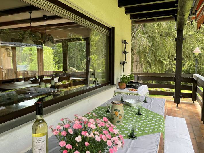 Ferienwohnung für 6 Personen, mit Balkon und Garten in Schluchsee - 2