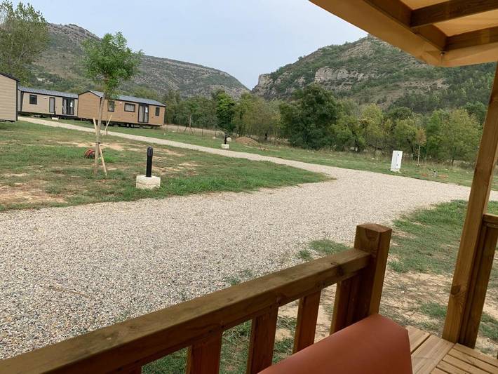 Camping pour 5 personnes, avec jacuzzi ainsi que piscine et jardin dans Privas - 2