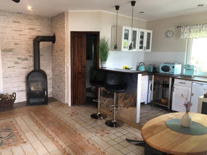 Ein wunderschönes Ferienhaus mit Seezugang in powiat wejherowski