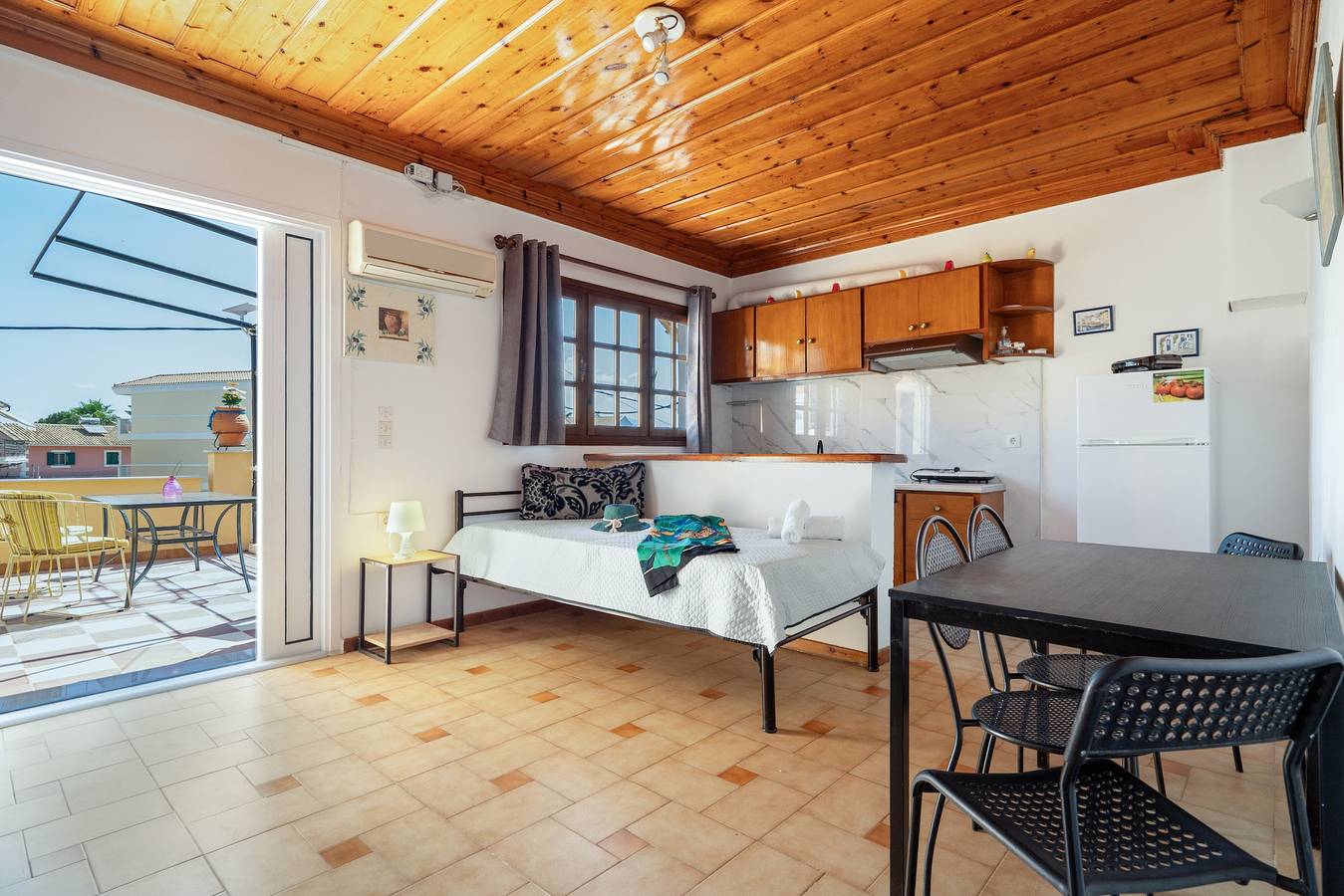 Ganze Wohnung, Apartment 'Mati Sea View' mit Meerblick, Wlan und Klimaanlage in Nydri, Griechenland