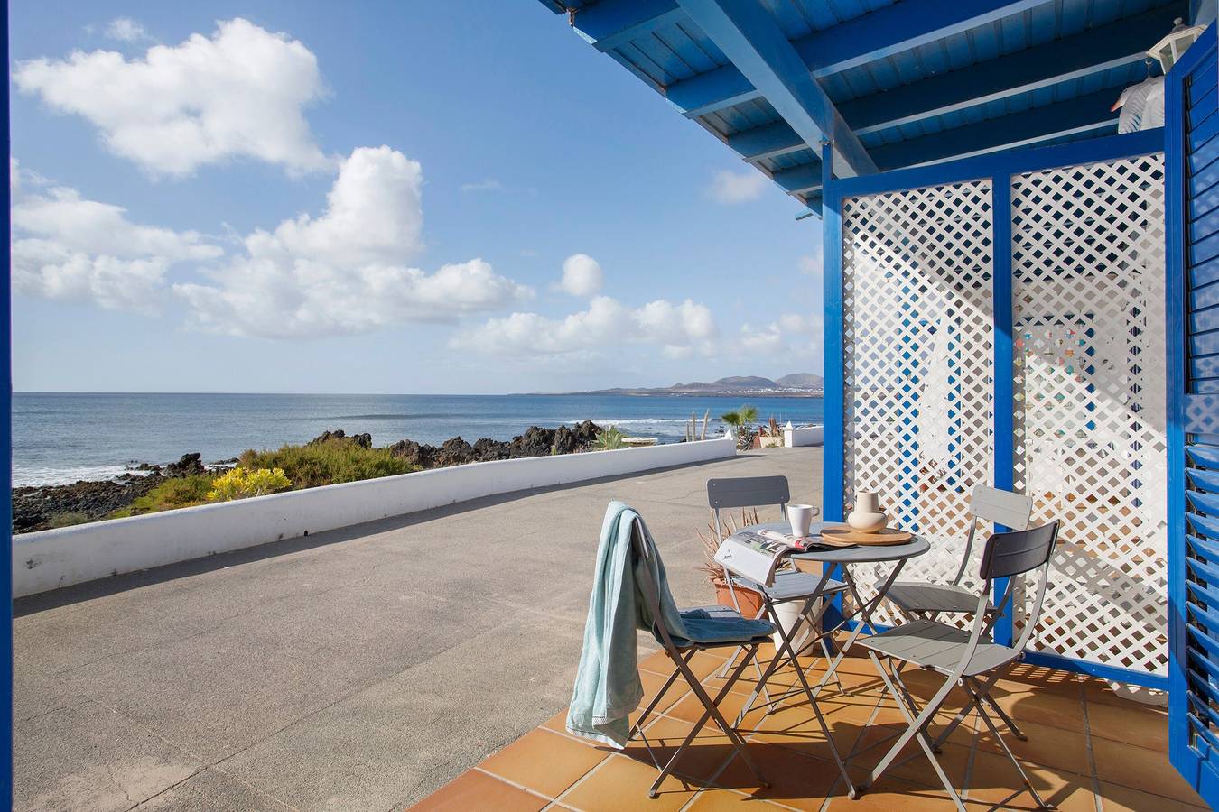 Casa Vacacional 'Los Morros' con Vistas al Mar, Terraza Privada y Wi-Fi in Punta de las Mujeres, Haría