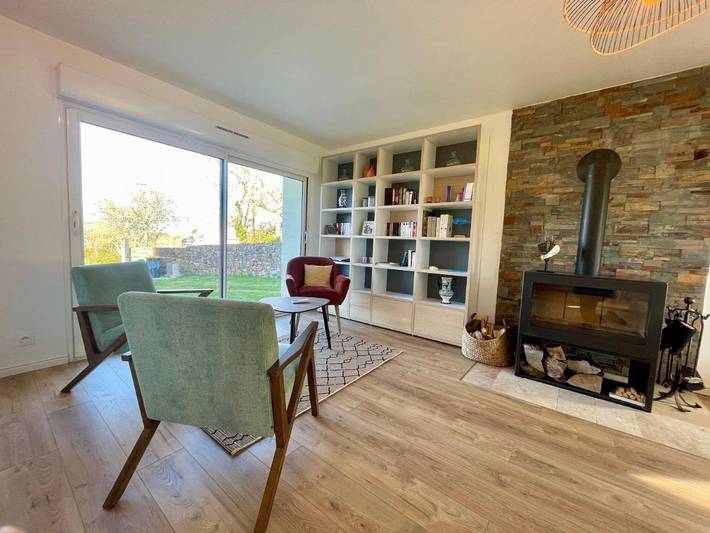 Location de vacances pour 6 personnes, avec vue et jardin à Lanvéoc - 4