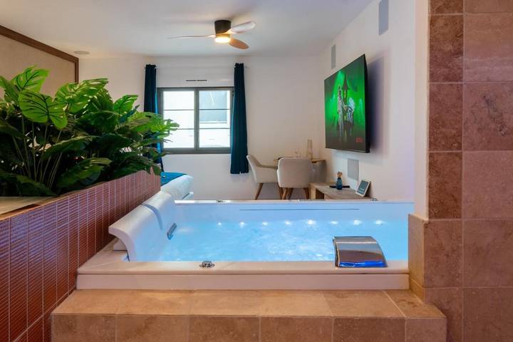 Appartement de vacances pour 2 personnes, avec sauna et jacuzzi