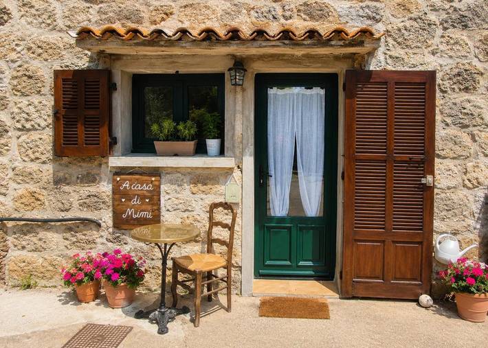 Location de vacances pour 4 personnes, avec vue, animaux acceptés à Giuncheto