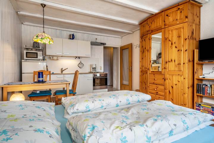 Appartement entier, Appartement de vacances "Adler - Duett" avec vue sur les montagnes, terrasse privée et Wi-Fi. in Wangen, Region Bodensee-Oberschwaben