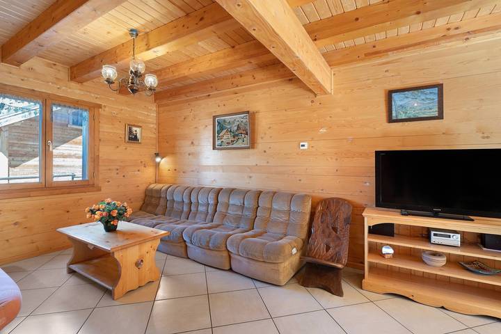Chalet 'Deux Grands Chalets Communicants' avec vue sur la montagne, piscine partagée et Wi-Fi in Les Orres, Parc national des Écrins