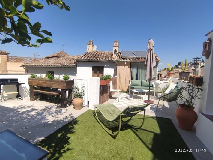 Villa voor 4 personen, met Balkon en Terras in Granada