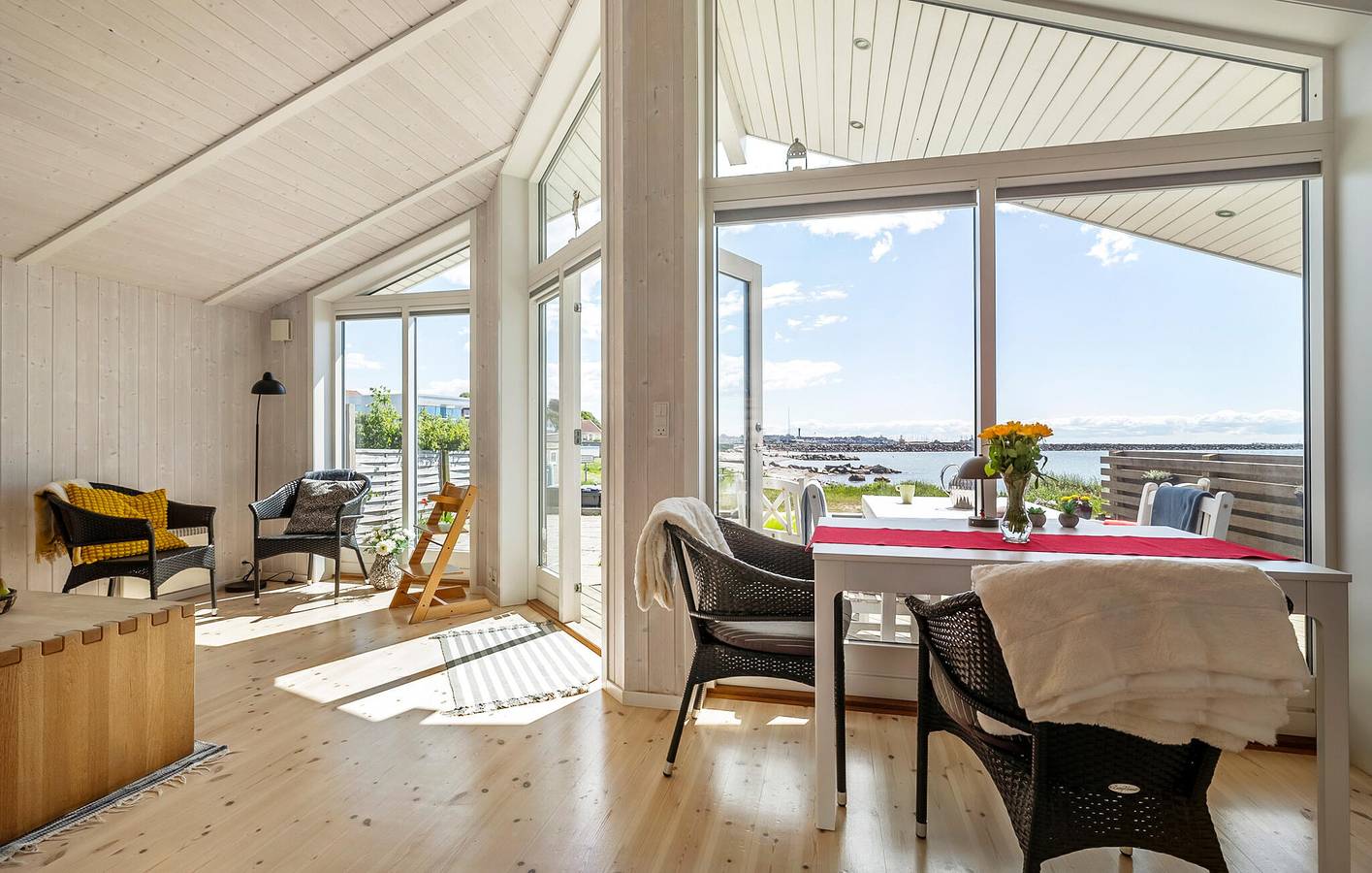 Ferienhaus für 4 Personen mit Terrasse in Korsør, Slagelse und Umgebung