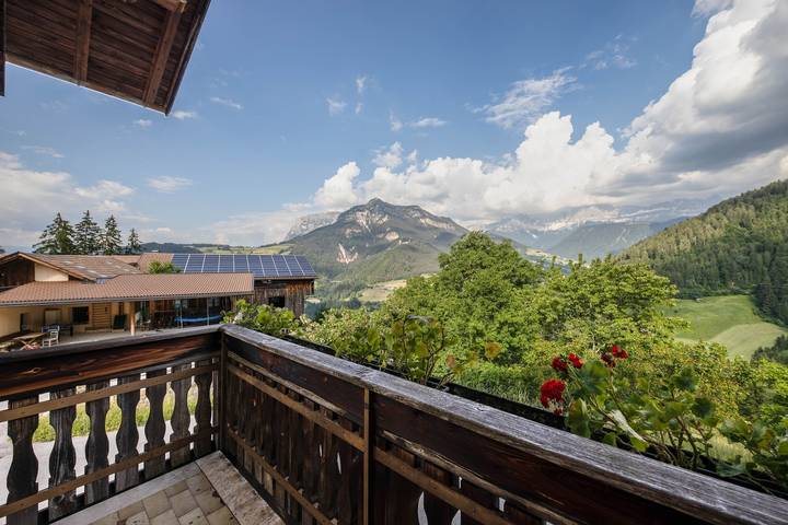 Hel lejlighed, Holiday Apartment "Grödnerhof - Heidi" Mountain View, Wi-Fi, Garden & Balcony in Karneid, Dolomiti Superski