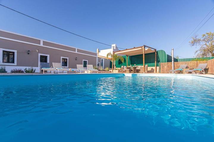 Casa rural para 8 personas, con jardín además de piscina y vistas, Familias con niños en Silves - 4