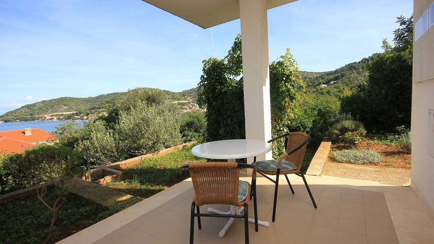 Studio für 2 Personen, mit Terrasse