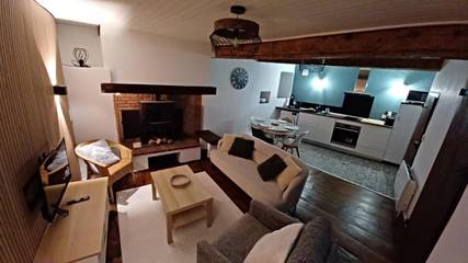 Gîte pour 4 personnes, avec vue à Ascou