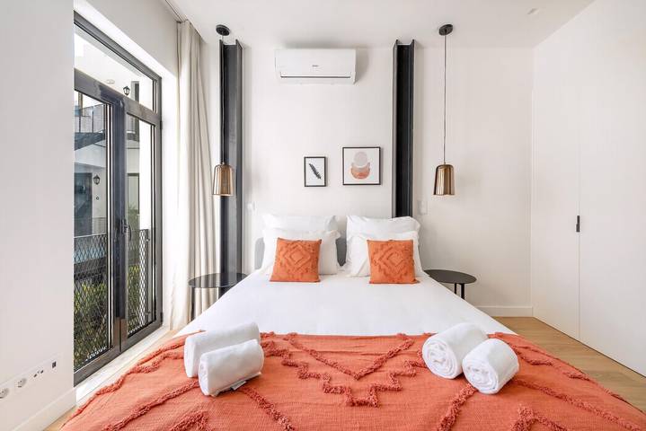 Ganzes Studio, Studio für 4 Personen mit Terrasse in São João (Lissabon), Lissabon
