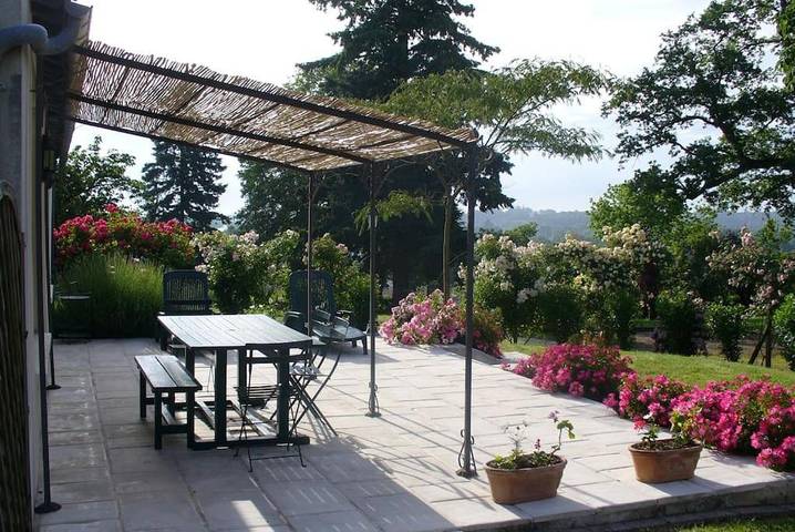 Maison de vacances pour 5 personnes, avec terrasse ainsi que vue et jardin, animaux acceptés