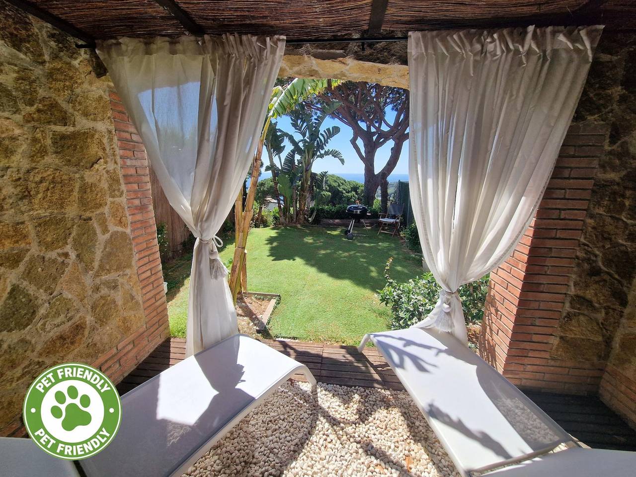 Casa mediterranea con Vistas Al Mar, jardín y terraza. in Sant Feliu de Guíxols, Costa Brava