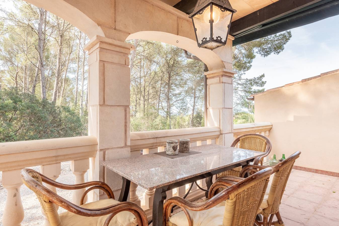 Finca 'Vista Monte' mit Bergblick, privatem Pool und Wlan in Llucmajor, Mallorca Süden