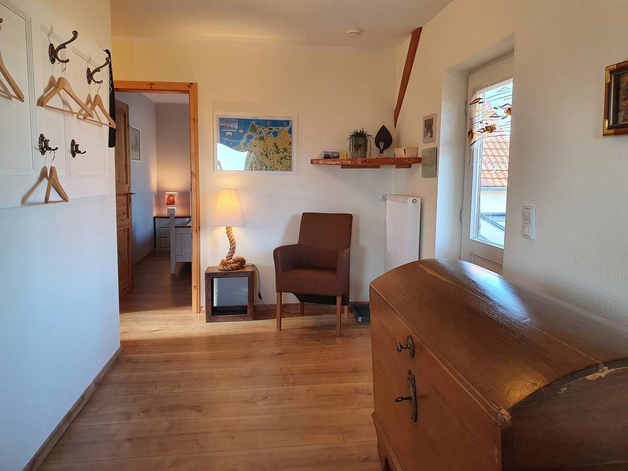 Ganze Ferienwohnung, Auszeit im 'Heuboden' am Schilfmeerhof in Körkwitz, Ribnitz-Damgarten