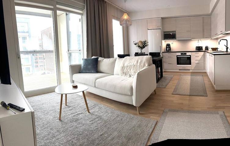 Appartement de vacances pour 4 personnes, avec Balcon ainsi que Sauna et Vue
