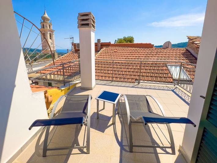 Ferienhaus für 3 Personen, mit Terrasse