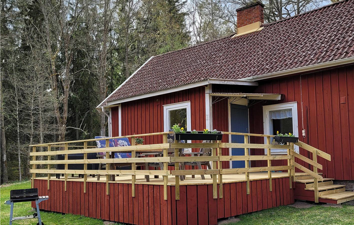 Ferienhaus für 5 Personen mit Terrasse in Högsby (Stadt), Högsby