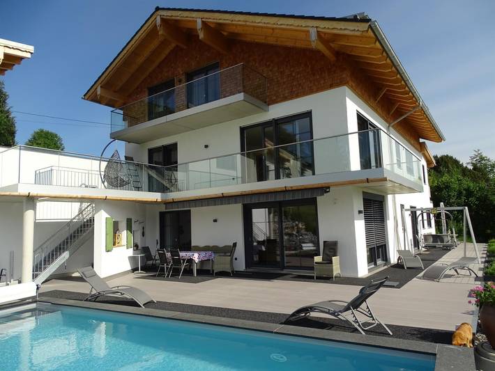 Ferienwohnung für 3 Personen, mit Terrasse und Pool sowie Sauna in Ofterschwang - 2