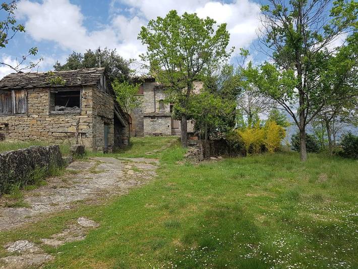 Casa rural para 8 personas, con jardín y vistas, Se admiten mascotas en Aínsa - 2