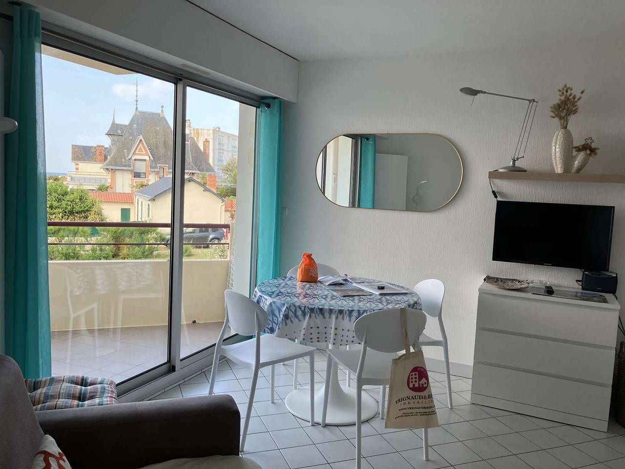 Ganze Wohnung, Ferienwohnung für 4 Personen mit Balkon/Terrasse in Saint-Gilles-Croix-de-Vie, Loire-Tal