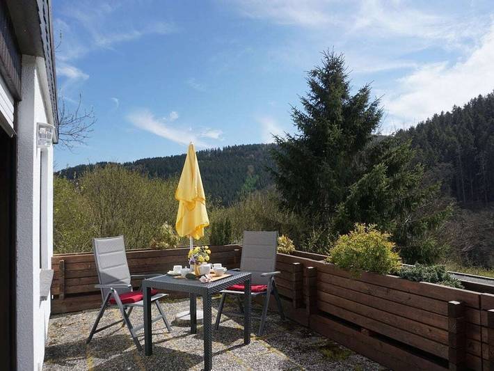 Ferienhaus für 2 Personen, mit Terrasse