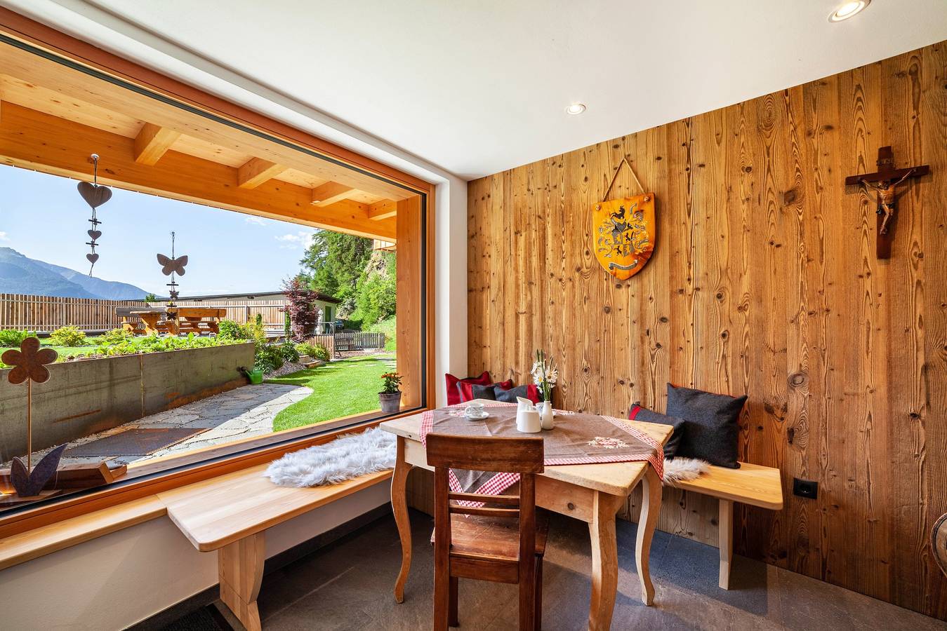 Appartamento intero, Appartamento 'Mühlanderhof Apt Klopairspitze' con terrazza in comune e Wi-Fi in Lago di Rèsia, Curon Venosta