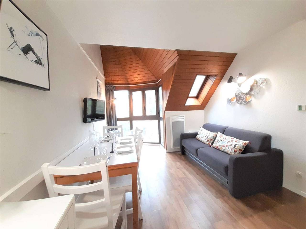 Apartamento entero, Apartamento con Vistas al Sur, Gimnasio y Jacuzzi – 4 Personas, Saint-Lary-Soulan in Vignec, Parque nacional de los Pirineos