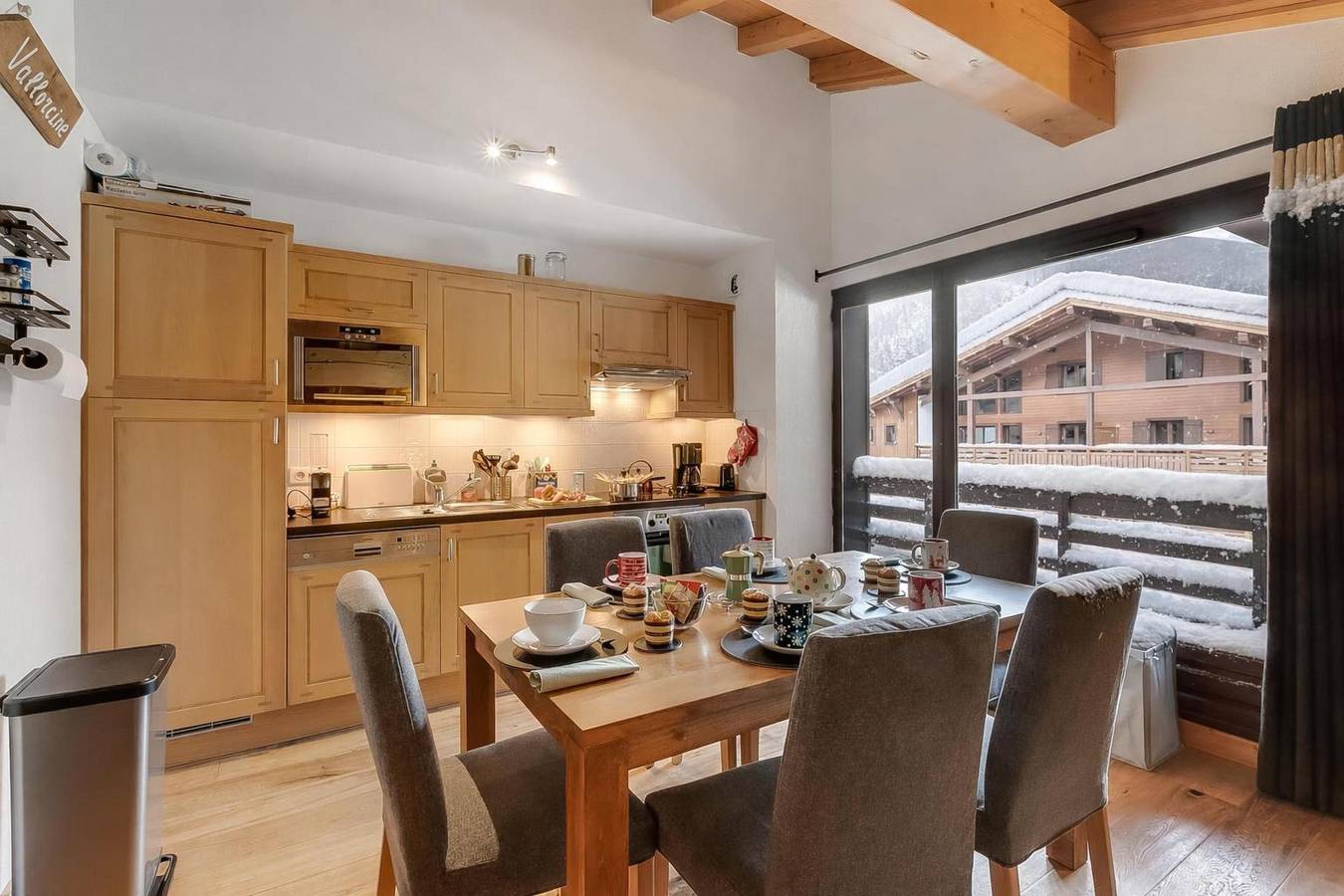 Apartamento entero, L'Ours Bleu B33 - Ski in Ski out in Vallorcine, Macizo del Mont Blanc