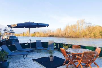 Péniche pour 4 personnes, avec balcon dans Yvelines