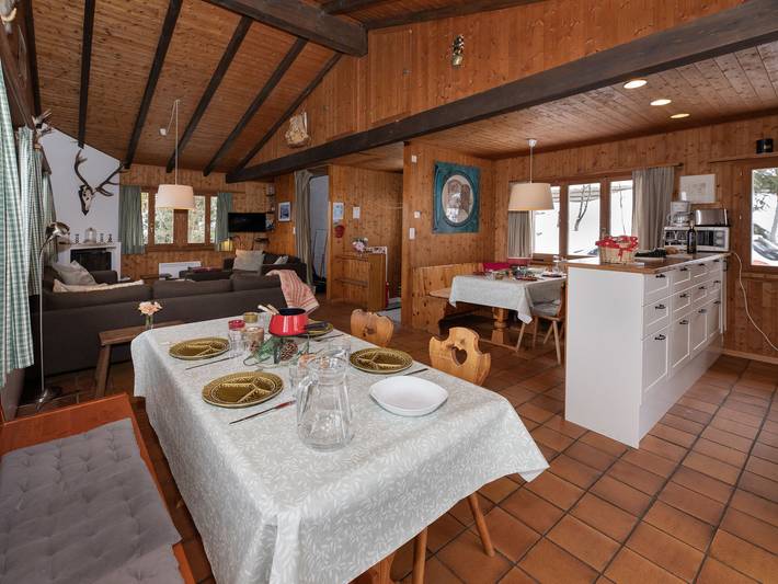 Ferienhaus für 8 Personen, mit Garten und Ausblick, mit Haustier in Nendaz - 2