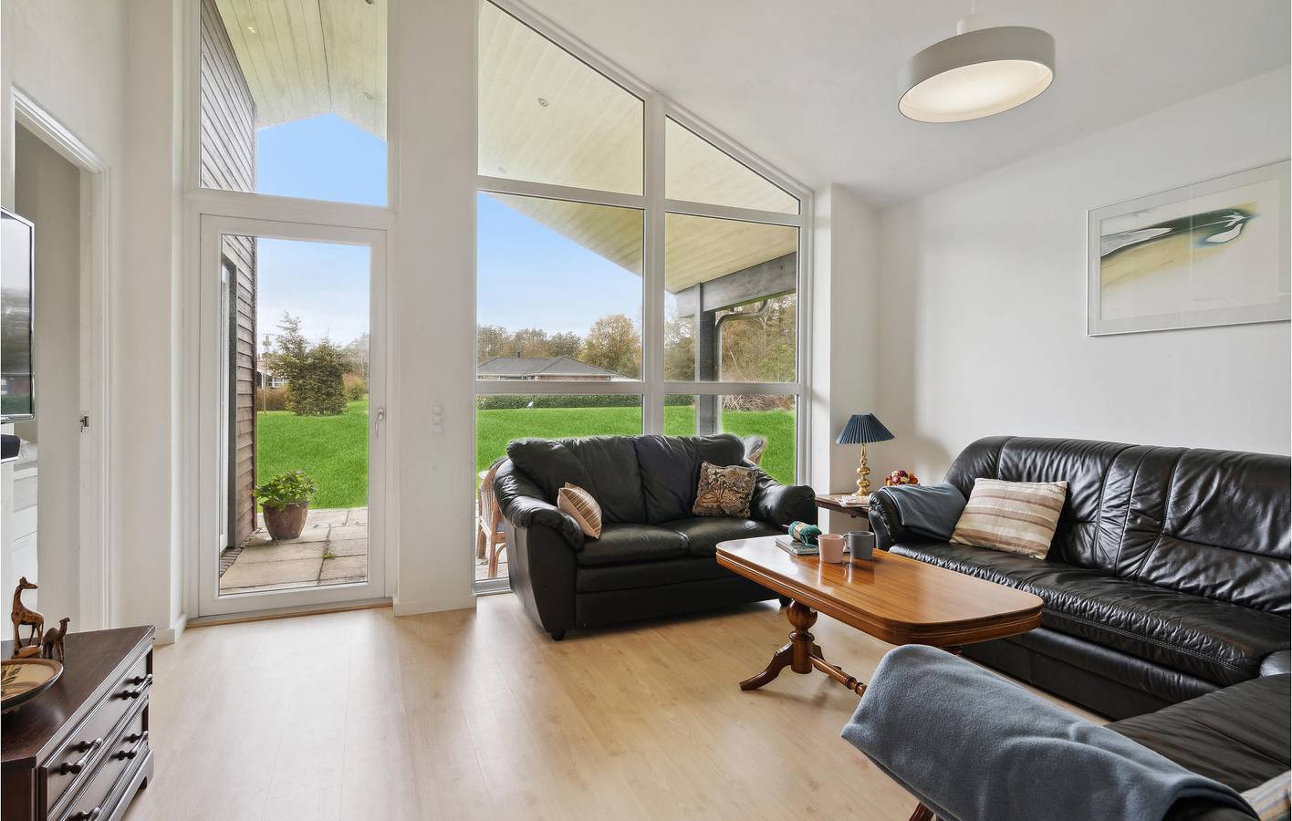 Holiday home for 7 people with terrace in St. Sjørup, Djursland