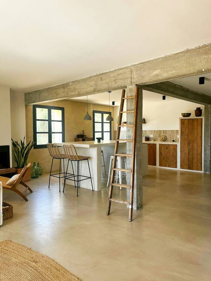 Ganze Wohnung, Mediterranes Haus zwischen Weinbergen und Meer in Caves, Mittelmeerküste (Frankreich)